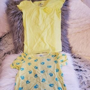 Girls Summer Short Sleeve Shirts